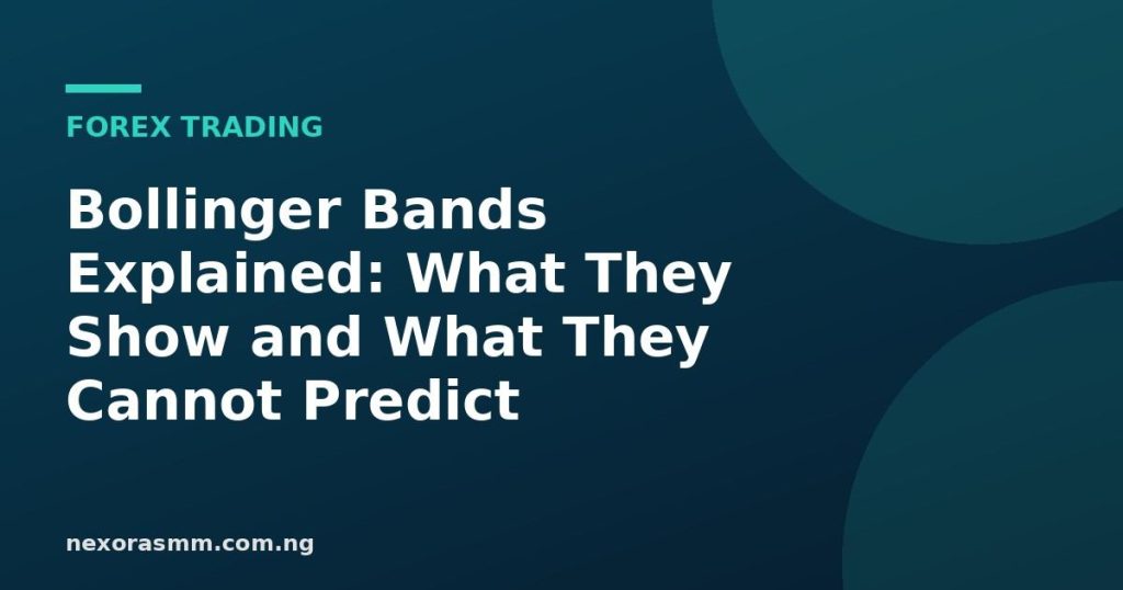 Cover graphic for the article: Bollinger Bands Explained: What They Show and What They Cannot Predict